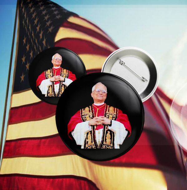 Pope Leo Xiv Chicago Photo 2025 Button