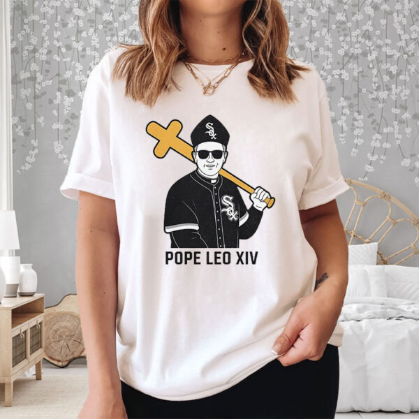 Pope White Sox Pope Leo XIV T-Shirt