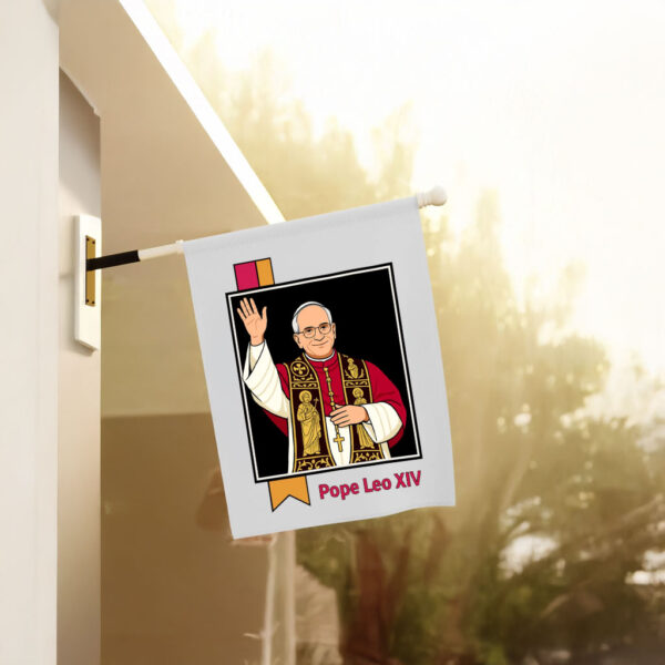 Robert Francis Prevost Pope Leo XIV 2025 Flag