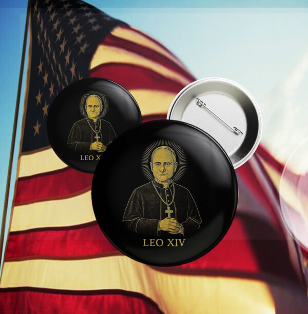 Robert Prevost Pope Leo XIV Button