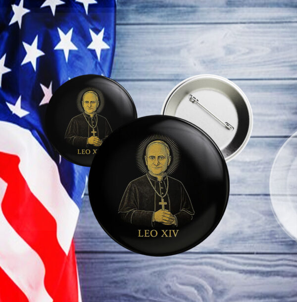 Robert Prevost Pope Leo XIV Button