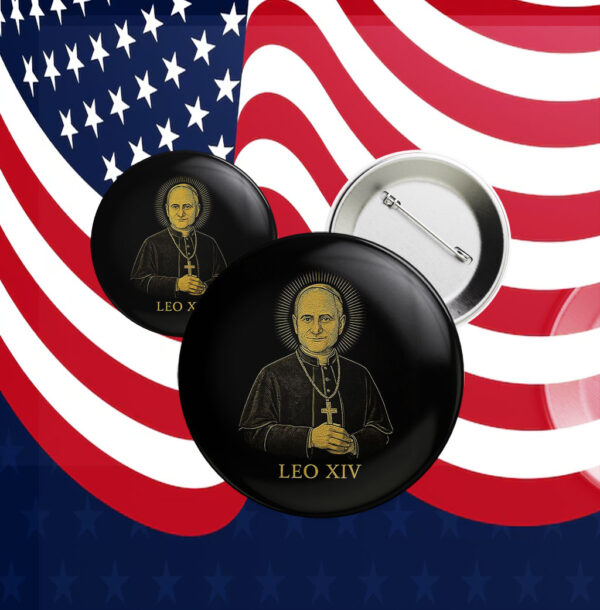 Robert Prevost Pope Leo XIV Button
