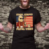 Stars, Stripes & Papal Vibes Pope Leo XIV 2025 T-Shirt