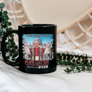 Pope Leo XIV Robert Prevost Habemust Papan Mug